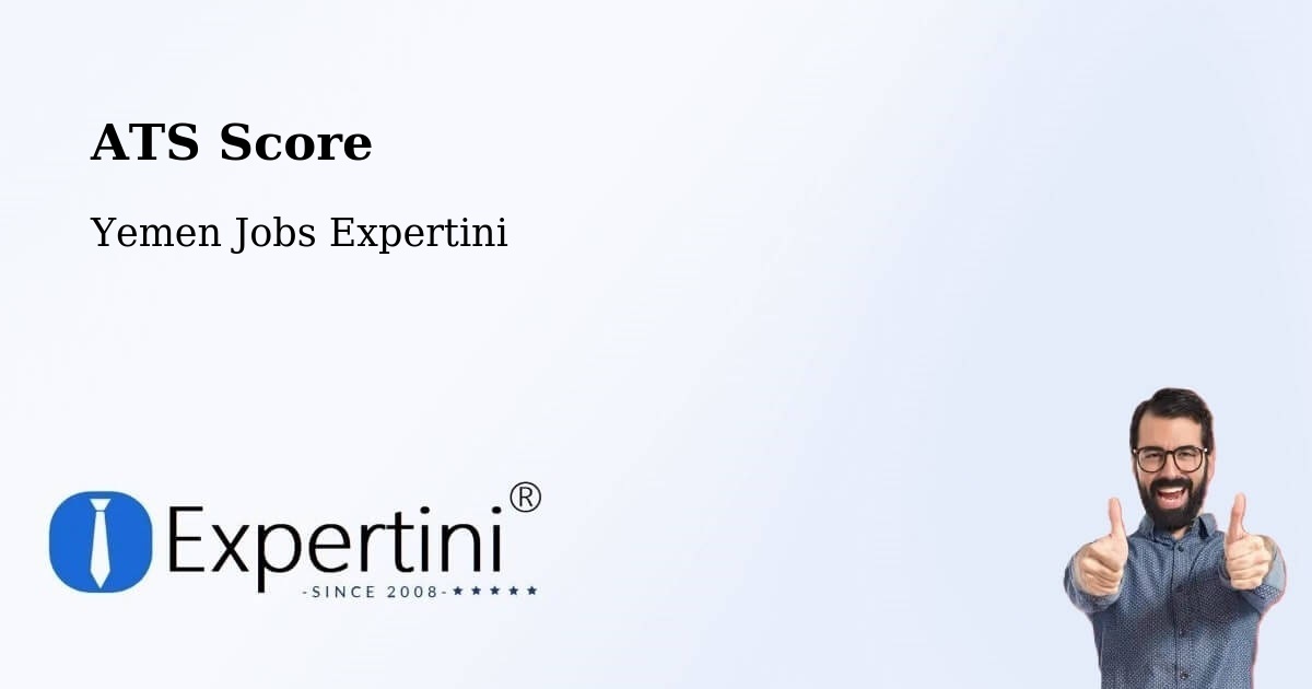 Resume ATS Score & Job Description Match Tool – Khimār - Yemen Jobs Expertini